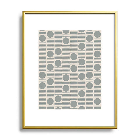 Alisa Galitsyna Simple Pattern 2 Metal Framed Art Print