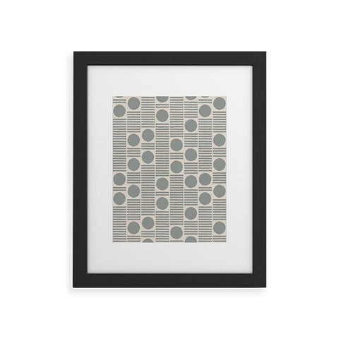 Alisa Galitsyna Simple Pattern 2 Framed Art Print