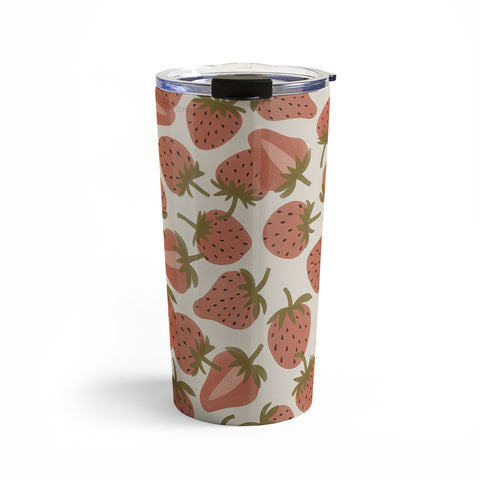 Alisa Galitsyna Strawberry Harvest Travel Mug