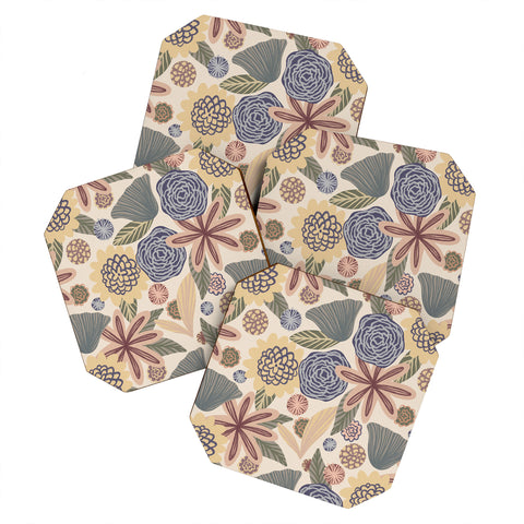 Alisa Galitsyna Summer Garden 1 Coaster Set