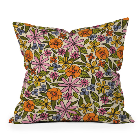 Alisa Galitsyna Summer Garden 11 Outdoor Throw Pillow