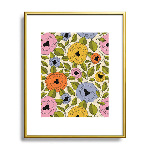 Alisa Galitsyna Summer Garden 15 Metal Framed Art Print