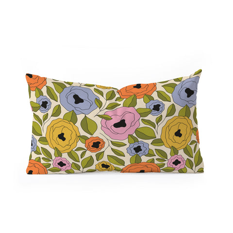 Alisa Galitsyna Summer Garden 15 Oblong Throw Pillow