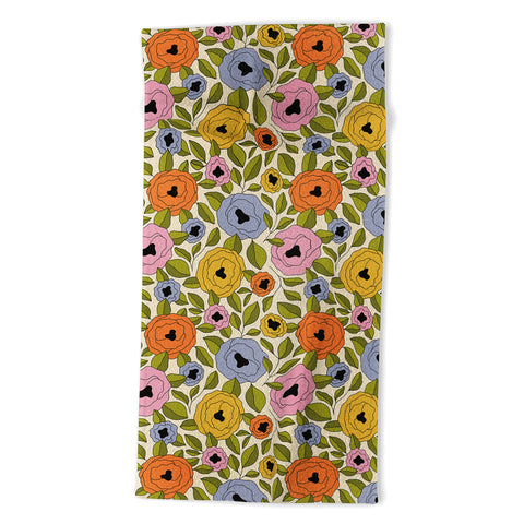 Alisa Galitsyna Summer Garden 15 Beach Towel