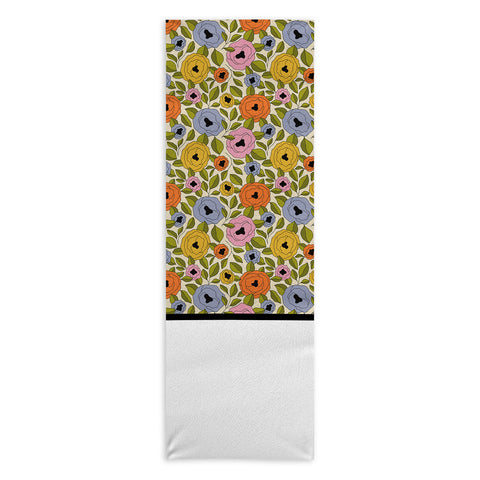 Alisa Galitsyna Summer Garden 15 Yoga Towel