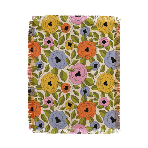 Alisa Galitsyna Summer Garden 15 Throw Blanket