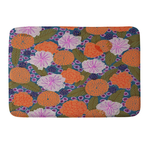 Alisa Galitsyna Summer Garden 9 Memory Foam Bath Mat