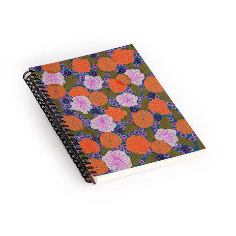 Alisa Galitsyna Summer Garden 9 Spiral Notebook