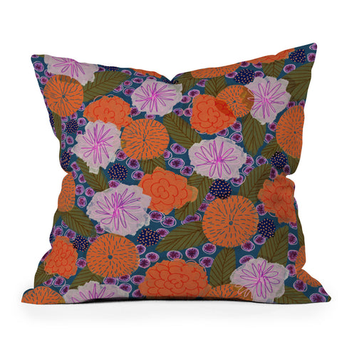 Alisa Galitsyna Summer Garden 9 Outdoor Throw Pillow