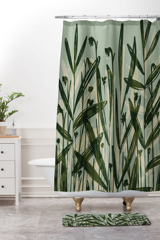 Alisa Galitsyna Summer Grass Shower Curtain And Mat