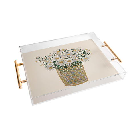 Alisa Galitsyna Sweet as a Daisy Acrylic Tray