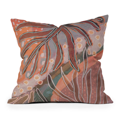 Alisa Galitsyna Underwater Magic Outdoor Throw Pillow