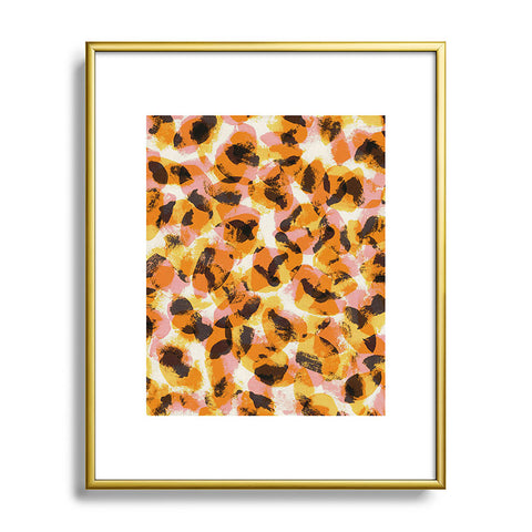 Alisa Galitsyna Vibrant Brush Strokes 1 Metal Framed Art Print