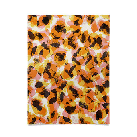 Alisa Galitsyna Vibrant Brush Strokes 1 Poster