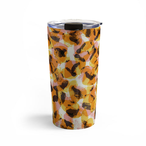 Alisa Galitsyna Vibrant Brush Strokes 1 Travel Mug