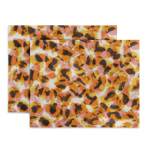 Alisa Galitsyna Vibrant Brush Strokes 1 Placemat