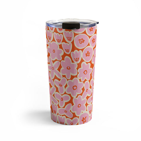 Alisa Galitsyna Vibrant Summer Pattern 2 Travel Mug