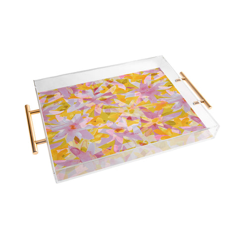 Alisa Galitsyna Watercolor Blooms 2 Acrylic Tray