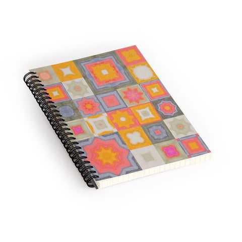 Alisa Galitsyna Watercolor Tiles Spiral Notebook