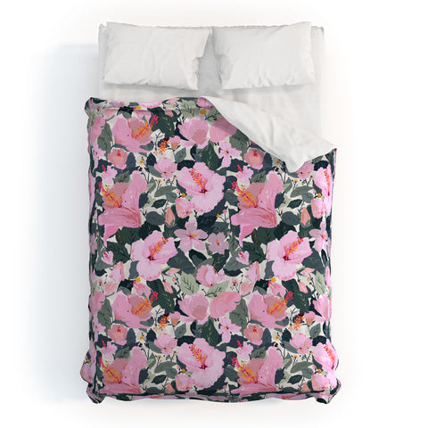alison janssen Hi Hibiscus Duvet Cover