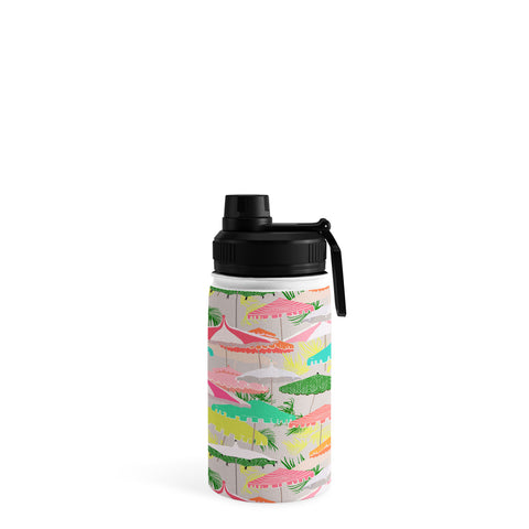 alison janssen Palm Springs poolside Water Bottle