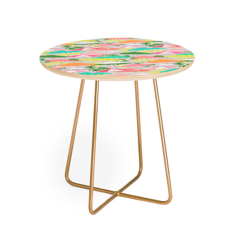 alison janssen Palm Springs poolside Round Side Table