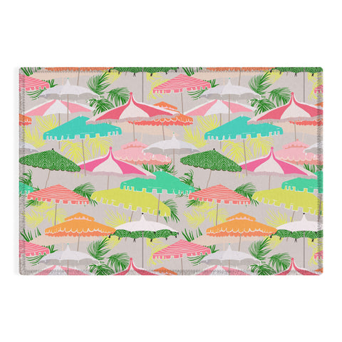 alison janssen Palm Springs poolside Outdoor Rug