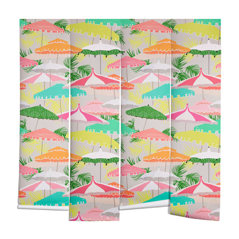 alison janssen Palm Springs poolside Wall Mural