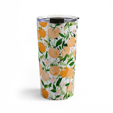 alison janssen Spring Clementines Travel Mug