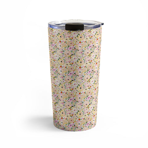 alison janssen Sweet Spring Floral Travel Mug