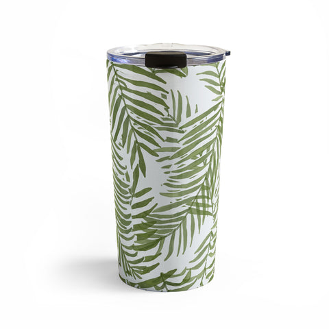 Alja Horvat Areca Palm Pattern Travel Mug