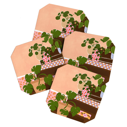 Alja Horvat Bohemian Stairs Coaster Set