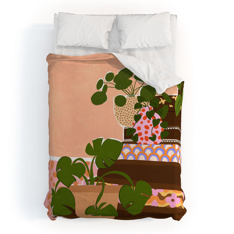 Alja Horvat Bohemian Stairs Duvet Cover