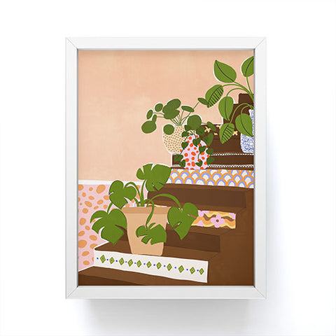 Alja Horvat Bohemian Stairs Framed Mini Art Print