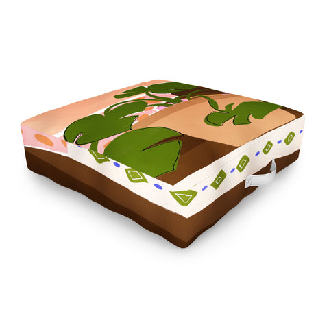 Alja Horvat Bohemian Stairs Outdoor Floor Cushion