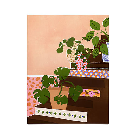 Alja Horvat Bohemian Stairs Poster