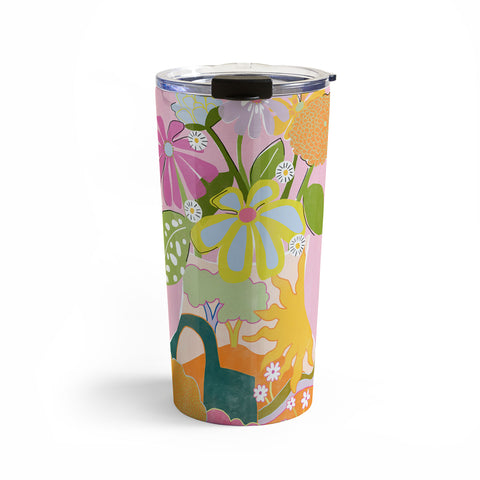 Alja Horvat Colourful Garden Travel Mug