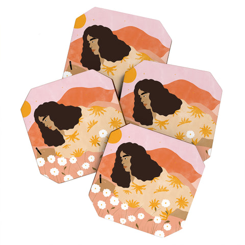 Alja Horvat Digital Spirituality Coaster Set