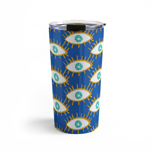 Alja Horvat Eyes dont lie Travel Mug