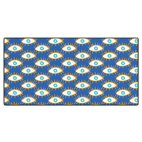 Alja Horvat Eyes dont lie Desk Mat