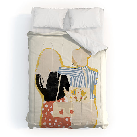 Alja Horvat Fashion Friends Comforter