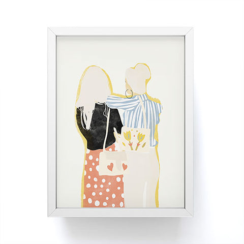 Alja Horvat Fashion Friends Framed Mini Art Print
