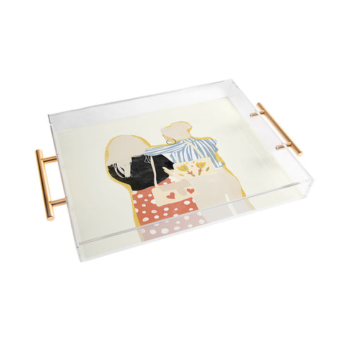 Alja Horvat Fashion Friends Acrylic Tray