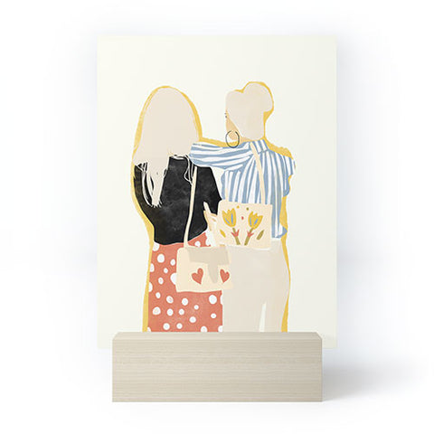 Alja Horvat Fashion Friends Mini Art Print