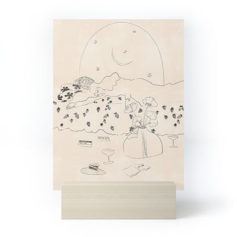 Alja Horvat Friday Night Self Care Mini Art Print