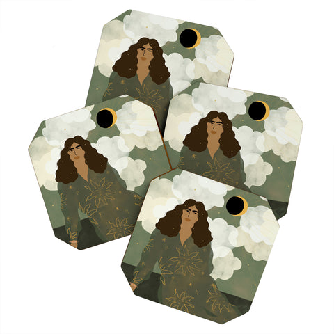 Alja Horvat Head in the clouds I Coaster Set