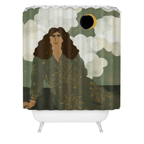 Alja Horvat Head in the clouds I Shower Curtain