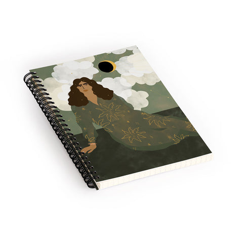 Alja Horvat Head in the clouds I Spiral Notebook