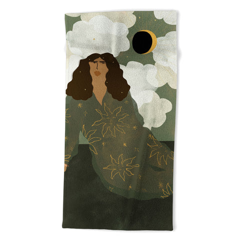 Alja Horvat Head in the clouds I Beach Towel