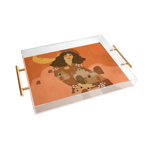 Alja Horvat Night in Safari Acrylic Tray